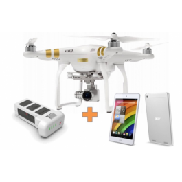 Drone DJI Phantom 3 4k +Batería Extra + Tablet ACER Regalo