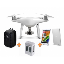 Drone DJI Phantom 4 + Tablet Acer de Regalo+Bat Extra+Mochila