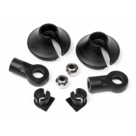 Shock End/Shock Spring Retainer Set