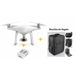 Drone DJI Phantom 4 + Batería adicional+Mochila de REGALO