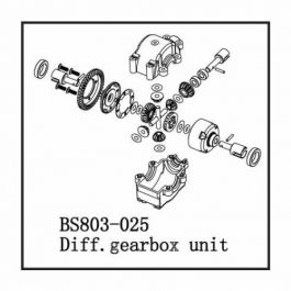 Diferencial delantero/trasero mejorado BS803-025A
